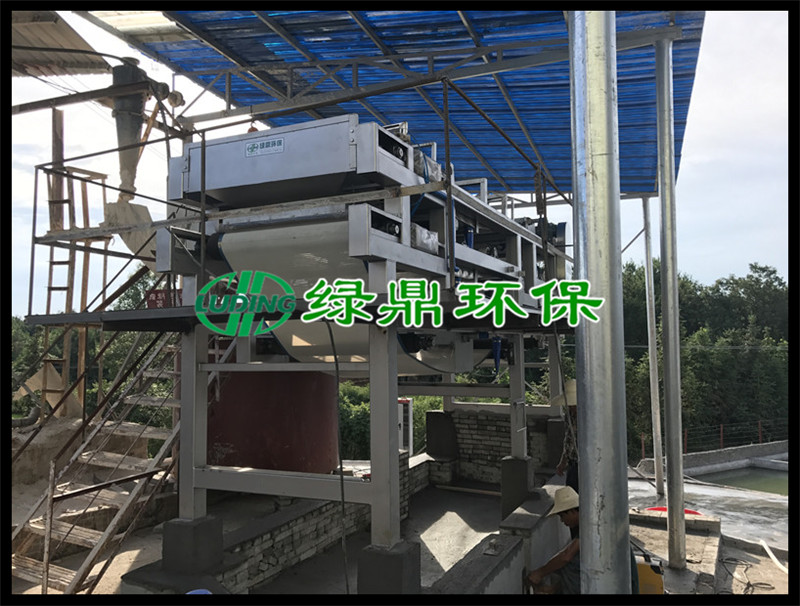 制砂污泥脱水机#湖南岳阳制砂厂使用案例现场 3