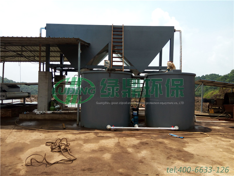 湖南湘潭磷矿厂洗砂污泥脱水机处理泥浆工程案例 3